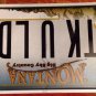 MT vanity TRUCK YOUR LOAD license plate Driver Trucker Pickup Truckie Lorry Van