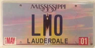 Vanity LIMO Limousine license plate Taxi Driver Cab Cabby Uber stretch chauffeur