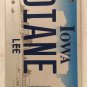 Vanity DIANE G license plate Diana Diann Dyann Dianne Dian Dyan Dee Dede Deane