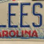 Vanity Drink TO THE LEES license plate drinking alcohol wine Live full life Beer