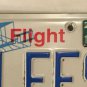 Vanity Drink TO THE LEES license plate drinking alcohol wine Live full life Beer