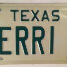 Vanity TERRI P license plate Terry Theresa Teresa Teri Terie Terresa Terrin 1983