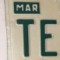 Vanity TERRI P license plate Terry Theresa Teresa Teri Terie Terresa Terrin 1983