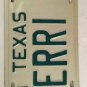Vanity TERRI P license plate Terry Theresa Teresa Teri Terie Terresa Terrin 1983
