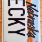Vanity BECKY W license plate Rebecca Becki Becca Rivka Beck Reba Rebekah Rebeca