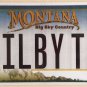Montana vanity KILL BY TR TRUCK license Plate Speed Sports Muscle Car Ford GM