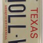 Sesquicentennial vanity MOLL V MOLLY license plate 1986 Mollie Mary Gun
