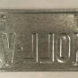 Sesquicentennial vanity MOLL V MOLLY license plate 1986 Mollie Mary Gun