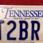 TN vanity ET TU BRUTE license plate Brutus Julius Caesar Roman Shakespeare Rome