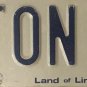 Vanity TONI TONY K license plate Anthony Antonio Anton Tonio Toni Tonie Antoni