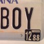 MT vanity COUNTRY BOY license plate Farmer Rancher Farm Cowboy Ranch Music song