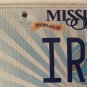 Music Guitar vanity IRA M license plate Hebrew Priest King David Iram