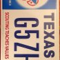 TX BOY SCOUT BOYSCOUT license plate Scouting Troop Camp Council BSA Baden Powell