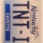 Vanity TNT 1 license plate Explode TV Channel Turner Network Trinidad bomb blast