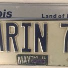 Vanity KARIN CARIN 1972 license plate Karine Caren Karen Katarina Karina Carina