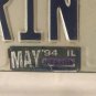Vanity KARIN CARIN 1972 license plate Karine Caren Karen Katarina Karina Carina