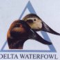 DELTA WATERFOWL FOUNDATION license plate Marsh Geese Ducks Birds Hunter Wetlands