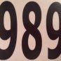 PALINDROME Dolphins #989 license plate Marine Mammal Dolphin Aquarium PD IMMS