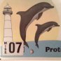 PALINDROME Dolphins #989 license plate Marine Mammal Dolphin Aquarium PD IMMS