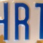 Vanity HEART BROKE license plate broken Love Cry pain romance divorce stress car