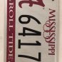 Miss UNIVERSITY ALABAMA license Roll Crimson Tide UA Tuscaloosa Big Al MS AL