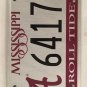 Miss UNIVERSITY ALABAMA license Roll Crimson Tide UA Tuscaloosa Big Al MS AL