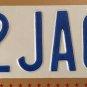 DC vanity YOU TOO JACK license plate John Jacob Jason Jonathan James Jacky Jake