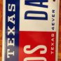 Texas 4 Ever vanity PO S POS DAD License Plate Father Family Son Kung Fu Panda