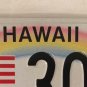 Hawaii PEARL HARBOR VETERAN license plate USS Arizona Pacific Fleet Memorial WW2