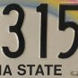 Hawaii PEARL HARBOR VETERAN license plate USS Arizona Pacific Fleet Memorial WW2