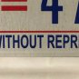 District Columbia Taxation license plate D.C. USA Graphic Washington DC #EH 4767