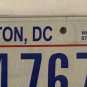 District Columbia Taxation license plate D.C. USA Graphic Washington DC #EH 4767