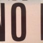 IA vanity NO R license plate Regrets Reason Rest Ring Right Rose Rule Run Return