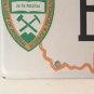 MONTANA TECH OREDIGGERS license plate School Mines BVR Charlie De Re Metallica