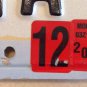 MT vanity 00 ZEBRA license plate Wildlife Wild Animal Zoo Jungle Safari Africa
