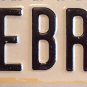MT vanity 00 ZEBRA license plate Wildlife Wild Animal Zoo Jungle Safari Africa