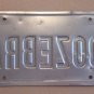MT vanity 00 ZEBRA license plate Wildlife Wild Animal Zoo Jungle Safari Africa