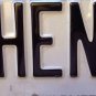 Maine Wildlife Vanity PHOENIX 7 license Plate Arizona State Geography bird Greek