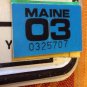 Maine Wildlife Vanity PHOENIX 7 license Plate Arizona State Geography bird Greek