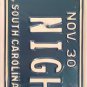 Vanity BOYS NIGHT license plate Out Party Sex Fun gamble Movie Drink Alcohol joy