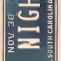 Vanity BOYS NIGHT license plate Out Party Sex Fun gamble Movie Drink Alcohol joy