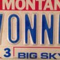 MT Centennial vanity YVONNE S license plate Ivonne Evonne Yvonna Eyvonne Eevonne