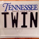 UNIVERSITY TENNESSEE vanity UT WING license plate Helicopter Pilot Plane Fly Aircraft USAF
