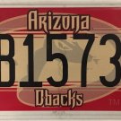 AZ DIAMONDBACKS baseball license plate MLB World Series Phoenix
