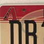 AZ DIAMONDBACKS baseball license plate MLB World Series Phoenix