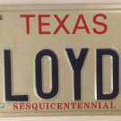 Rare Centennial vanity FLOYD A license plate Pink Music Hurricane Horse Rosedale