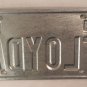 Rare Centennial vanity FLOYD A license plate Pink Music Hurricane Horse Rosedale