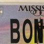 Vanity BONNIE BONNE license plate Barbara Bonita Parket Clyde Bonn Germany Bonni