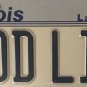 Vanity TOD LIZ 1 license plate Elizabeth Beth Todd Lizzy Toddler Elisabeth Eliza