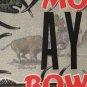 MT BOWHUNTER BOW HUNTER license plate deer hunting Buck Stag Arrow Archery Game